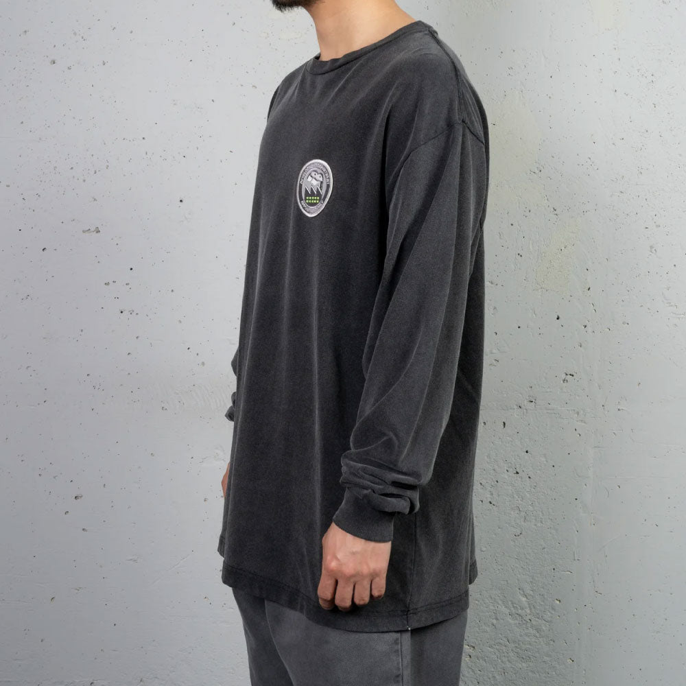 Department Pigment L/S Tee デパートメント ピグメント ワッペン 長袖 Tシャツ