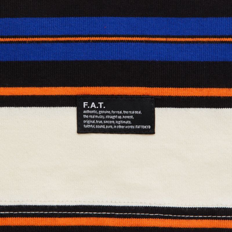 GRANDA S/S Border Tee WHT 半袖 ヘヴーウェイト Tシャツ