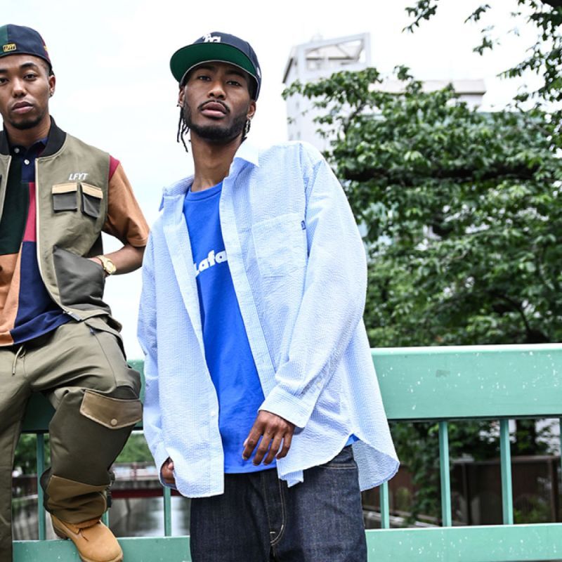 × New Era LF Logo 59Fifty NY CITY FLAG Cap ニューエラ ロゴ キャップ 帽子
