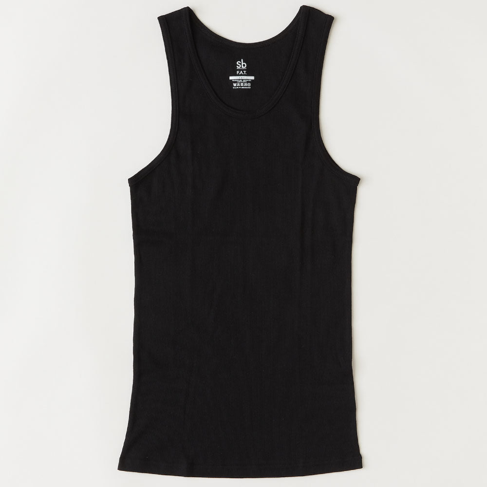 JT03 Rib Tank Top Shrink to Fit リブ タンク トップ
