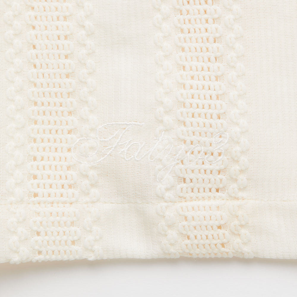 GIGALACE S/S Lace Shirts WHT シアー メッシュ 半袖 レース シャツ