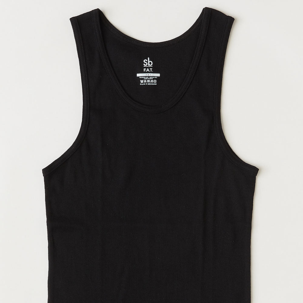 JT03 Rib Tank Top Shrink to Fit リブ タンク トップ