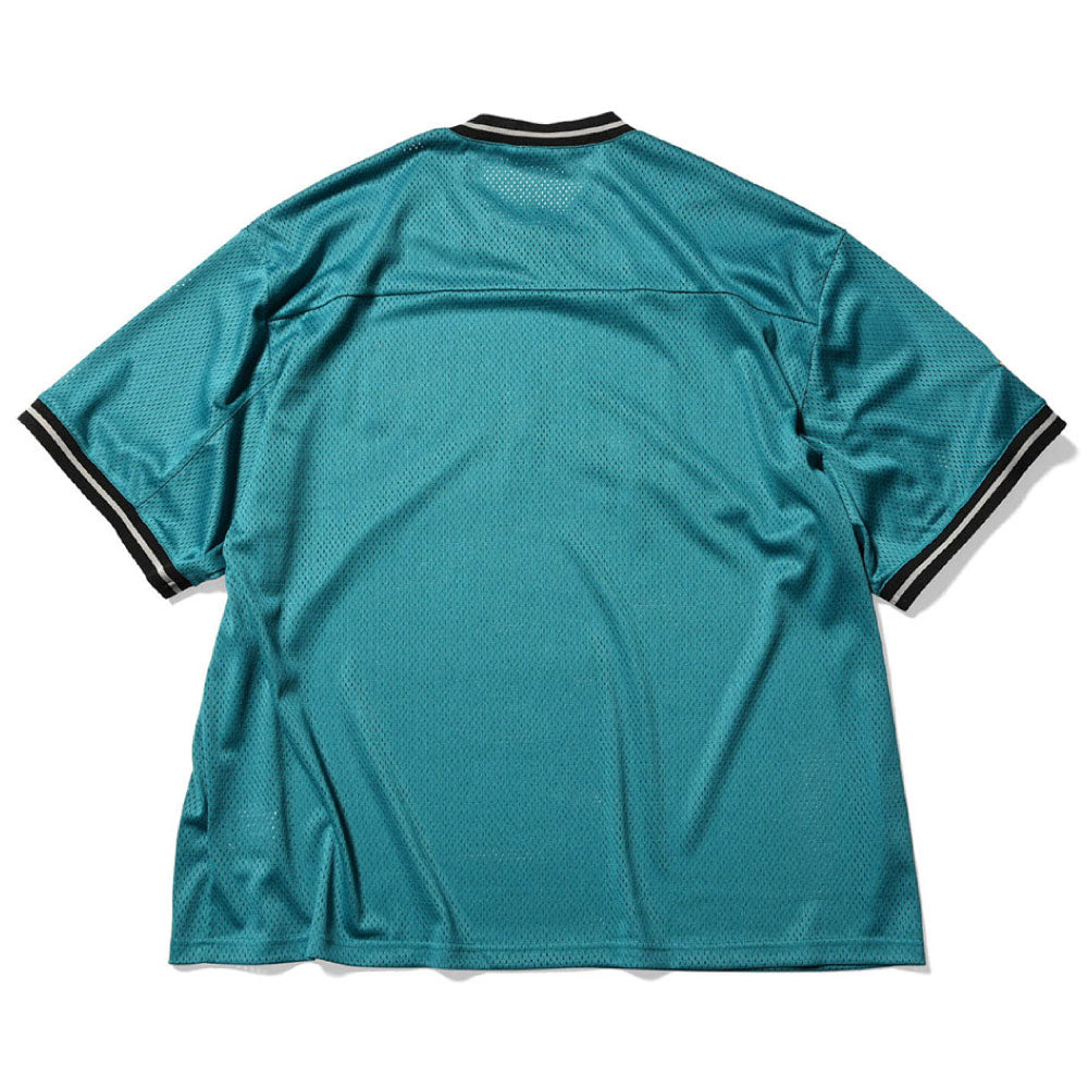 Script Logo Mesh Football Tee Green 半袖 メッシュ Tシャツ
