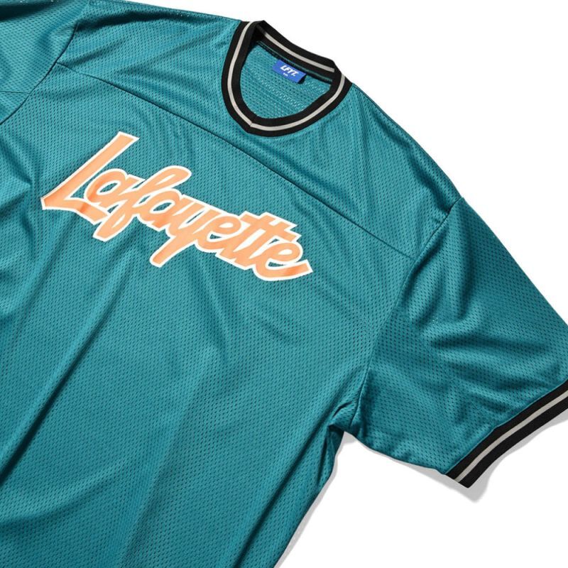 Script Logo Mesh Football Tee Green 半袖 メッシュ Tシャツ