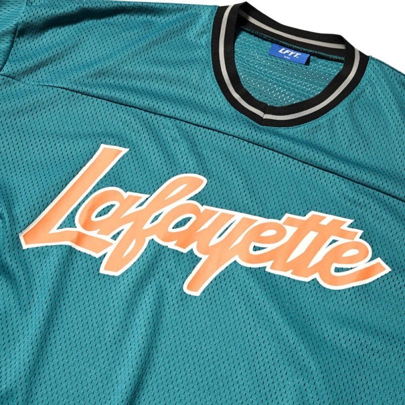 Script Logo Mesh Football Tee Green 半袖 メッシュ Tシャツ