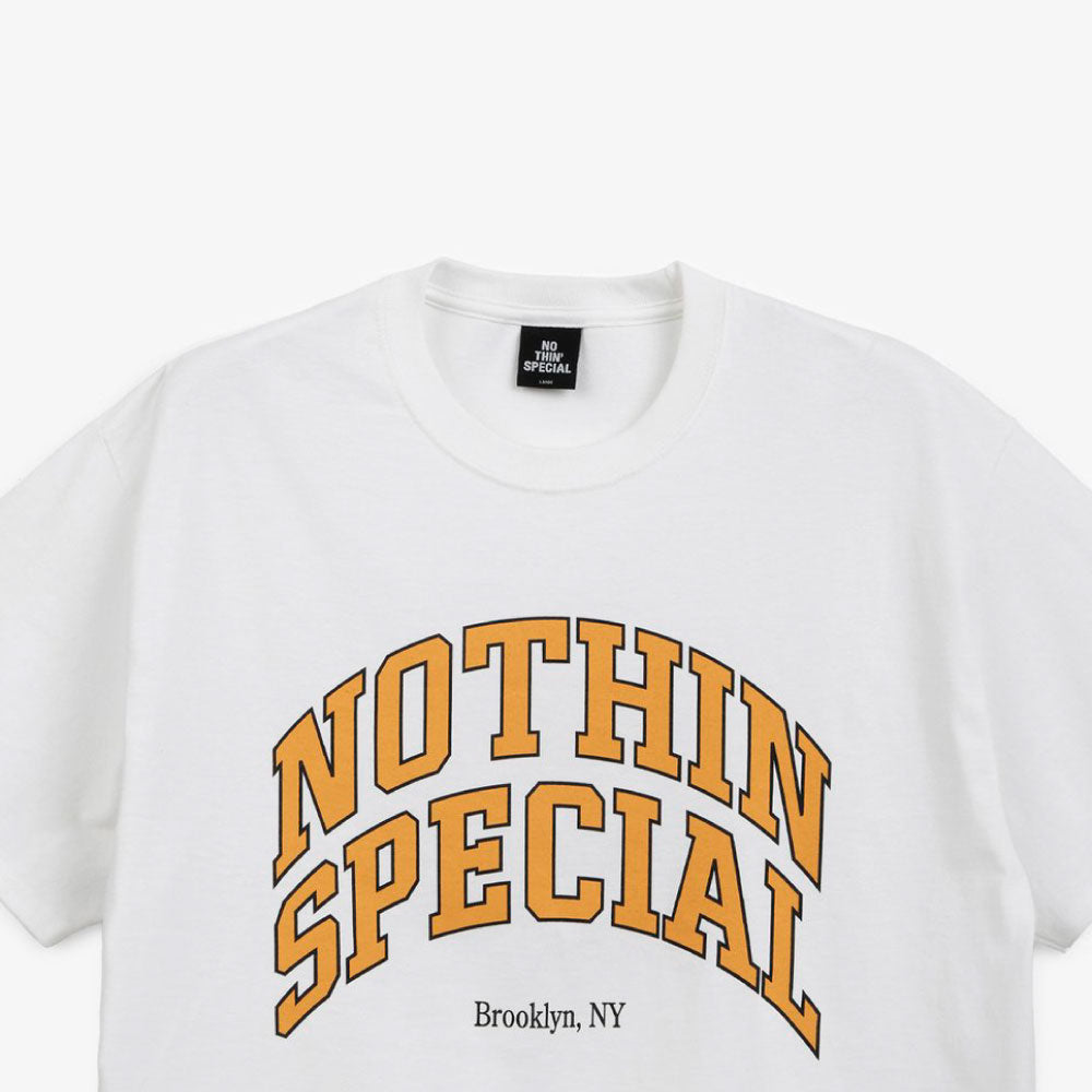 College Logo S/S Tee WHT カレッジ ロゴ 半袖 Tシャツ