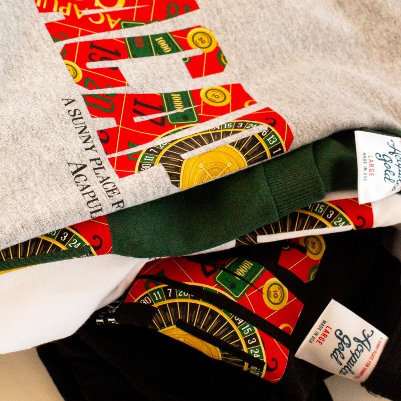 Roulette S/S Tee BLK 半袖 Tシャツ