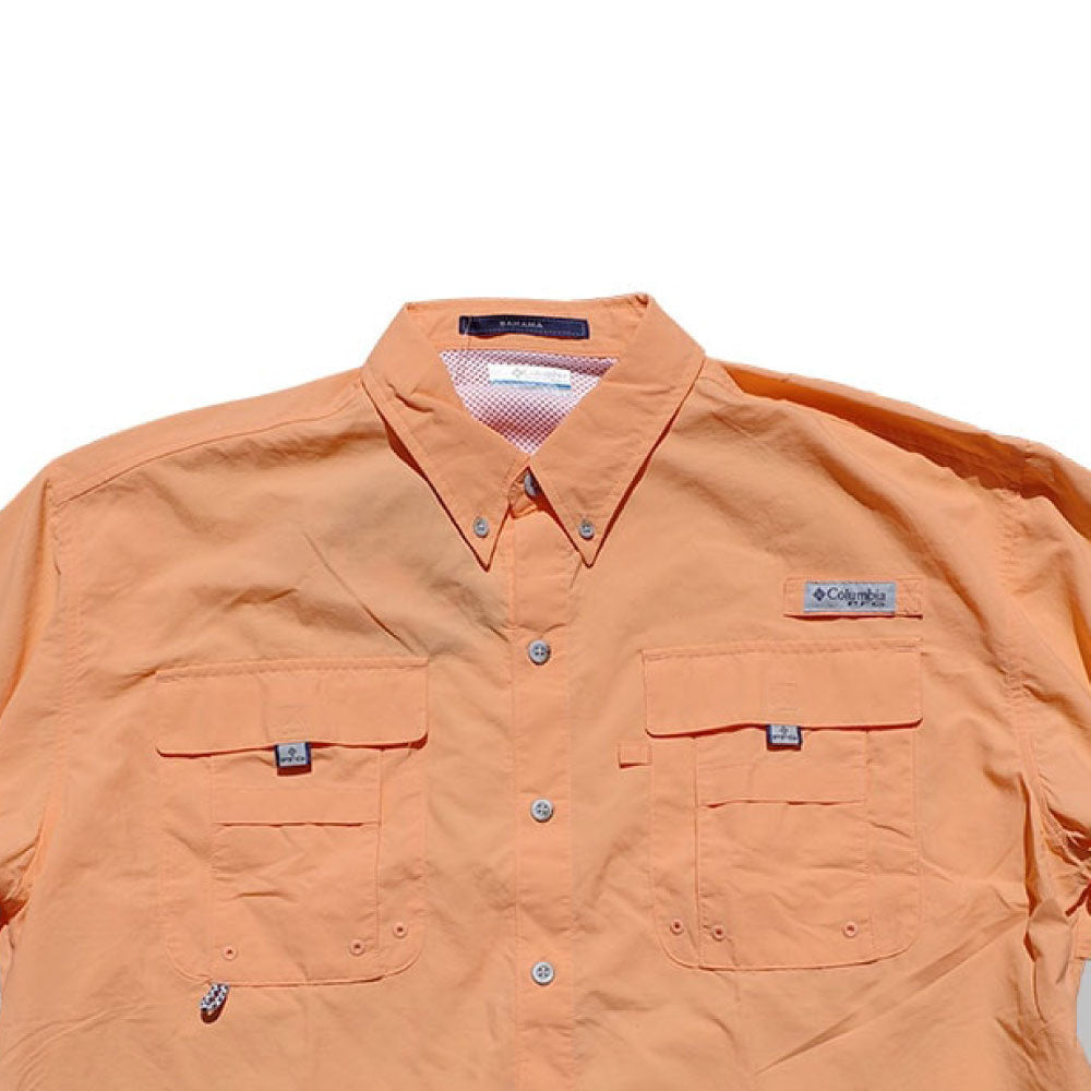 Bahama TM II S/S Shirt 半袖 シャツ Utility Fishing PFG Bright Nectar