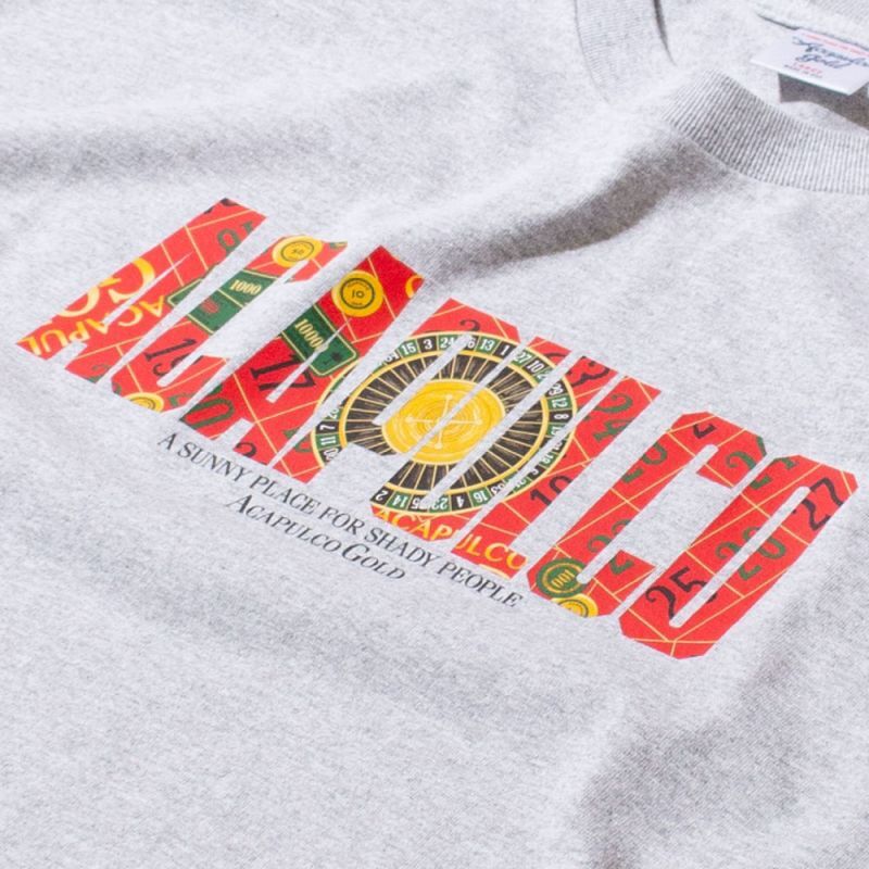 Roulette S/S Tee GRY 半袖 Tシャツ