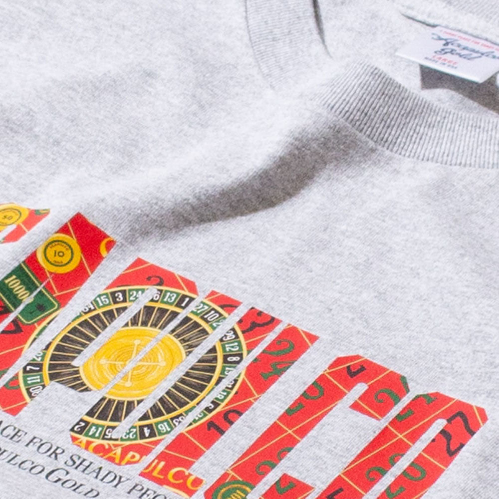 Roulette S/S Tee GRY 半袖 Tシャツ