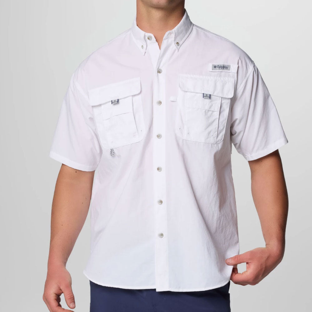 Bahama TM II S/S Shirt 半袖 シャツ Utility Fishing PFG White
