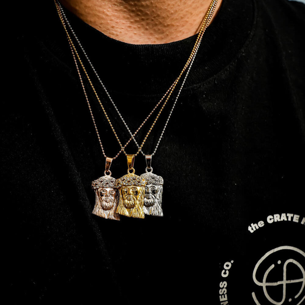 O.G Mini Jesus Chain Necklace ミニ ジーザス チェーン ネックレス