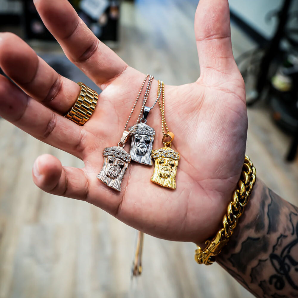 O.G Mini Jesus Chain Necklace ミニ ジーザス チェーン ネックレス