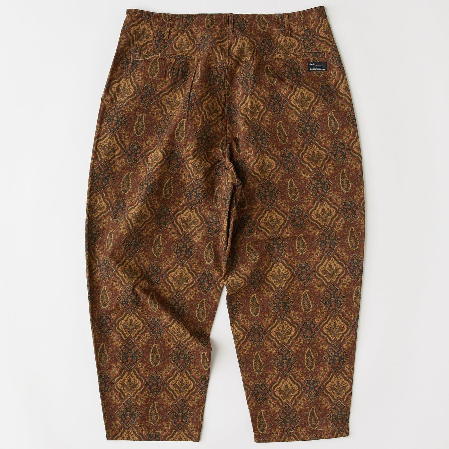 MEGALIBER LIBERTY Wide Chino Damask Pants ワイド チノ ダマスク パンツ