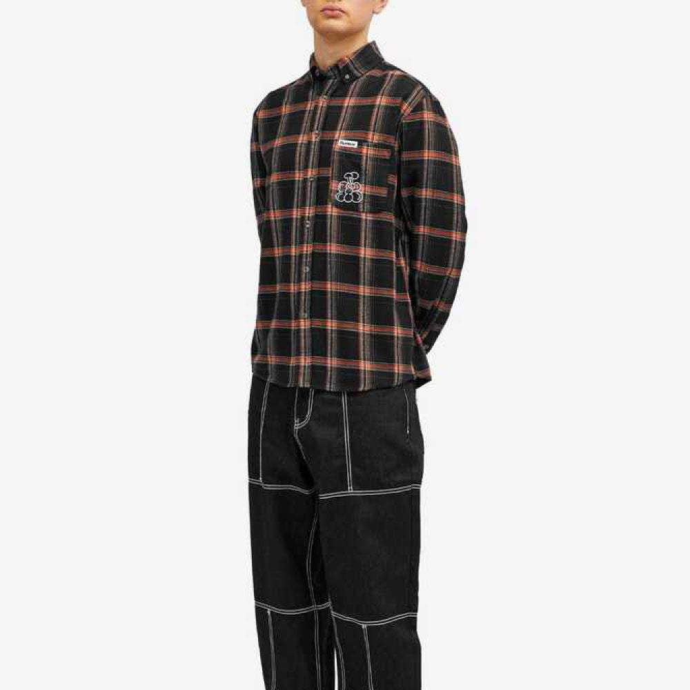 Flannel Check Shirt 長袖 フランネル シャツ