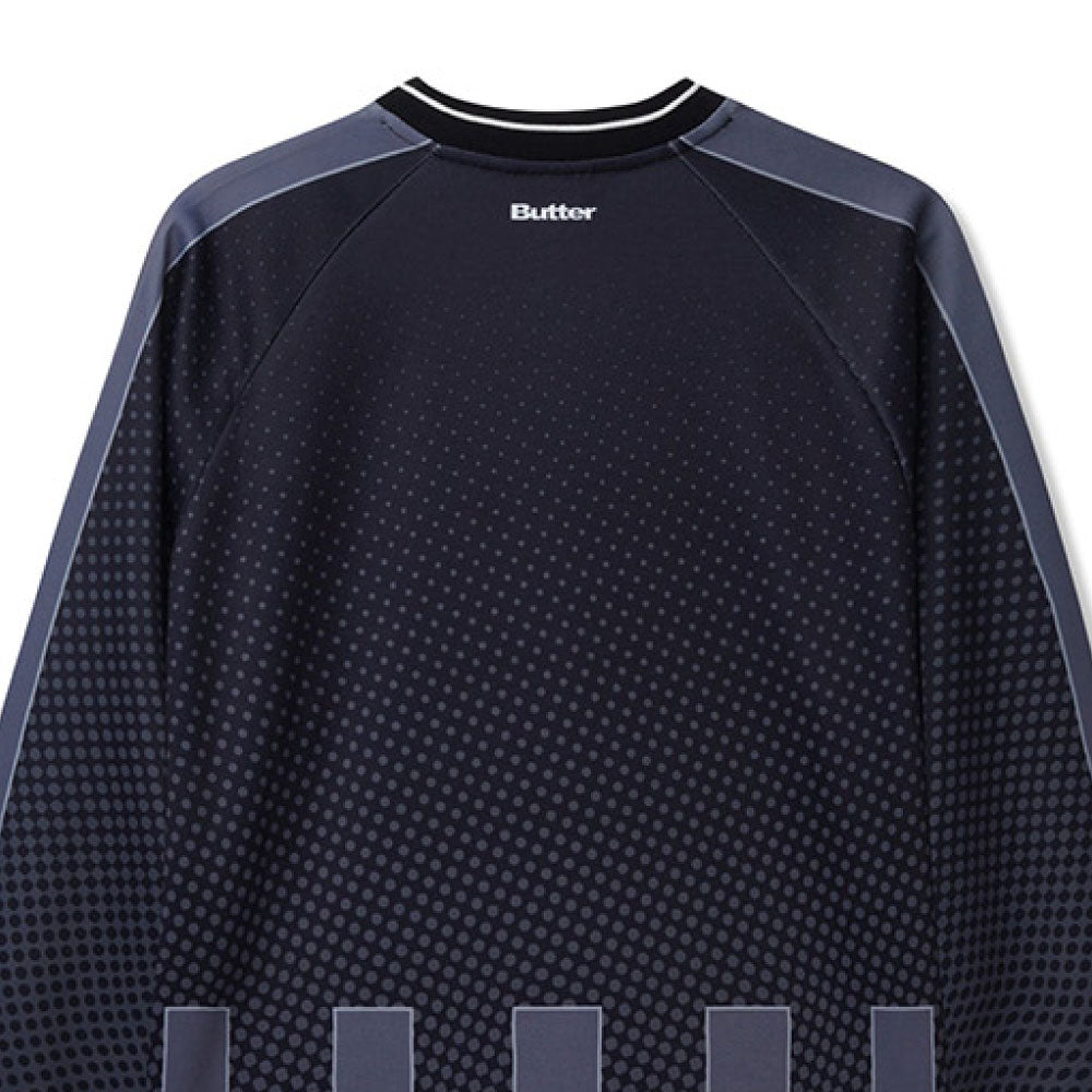 Corrosive L/S Jersey Game Shirt BLK 長袖 サッカー ジャージ ゲーム シャツ
