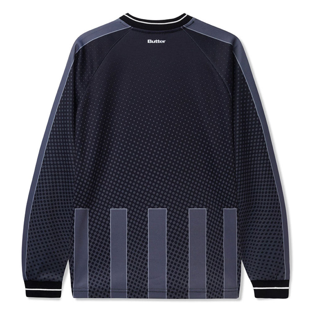 Corrosive L/S Jersey Game Shirt BLK 長袖 サッカー ジャージ ゲーム シャツ