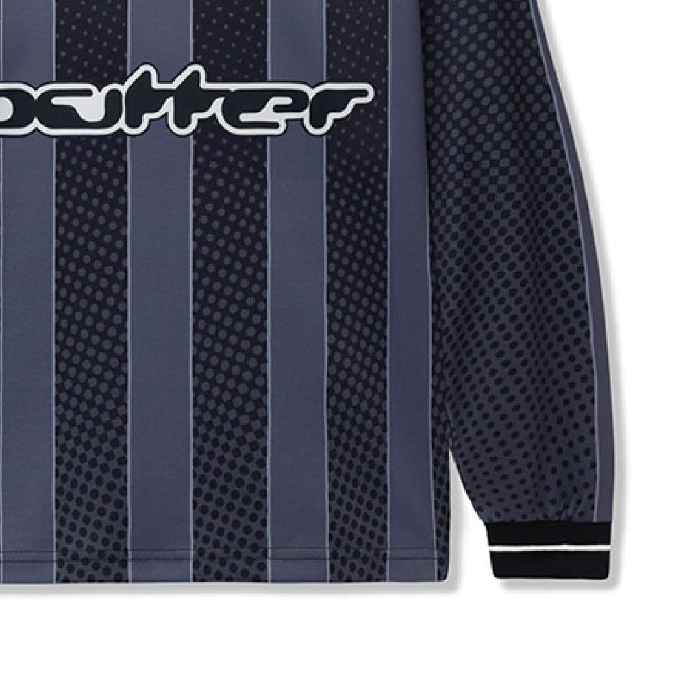 Corrosive L/S Jersey Game Shirt BLK 長袖 サッカー ジャージ ゲーム シャツ