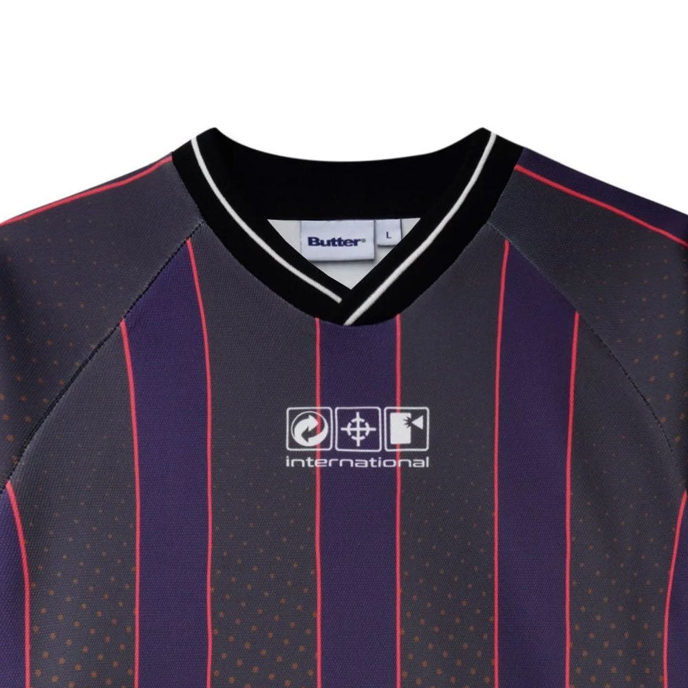 Corrosive L/S Jersey Game Shirt BRN 長袖 サッカー ジャージ ゲーム シャツ