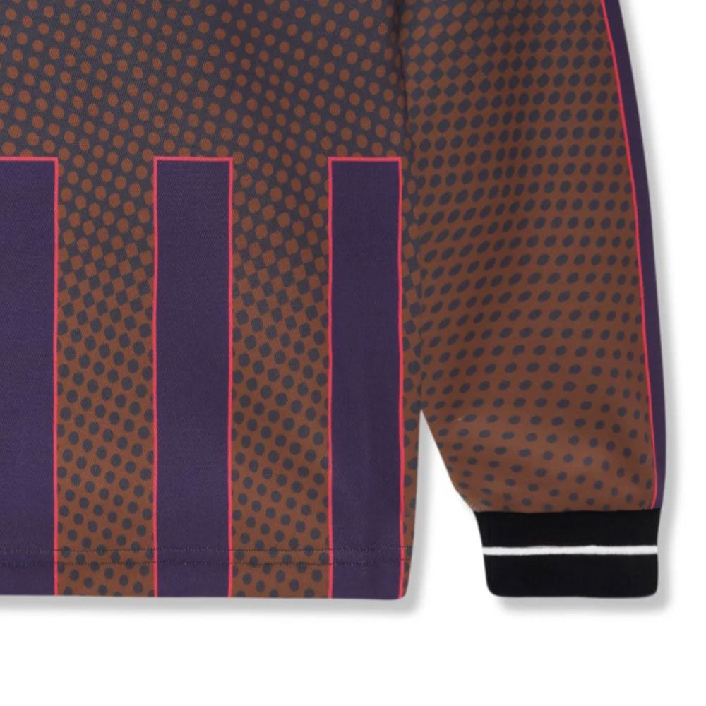 Corrosive L/S Jersey Game Shirt BRN 長袖 サッカー ジャージ ゲーム シャツ
