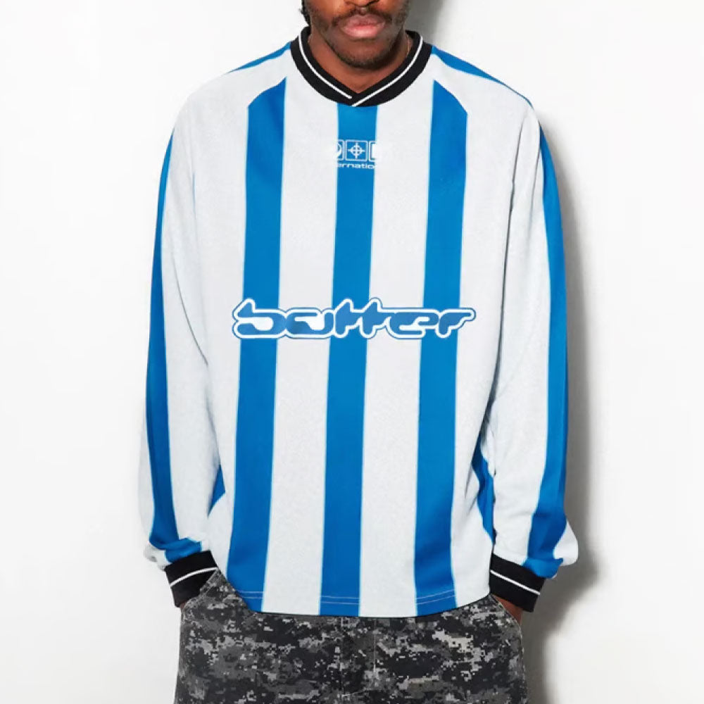 Corrosive L/S Jersey Game Shirt WHT 長袖 サッカー ジャージ ゲーム シャツ