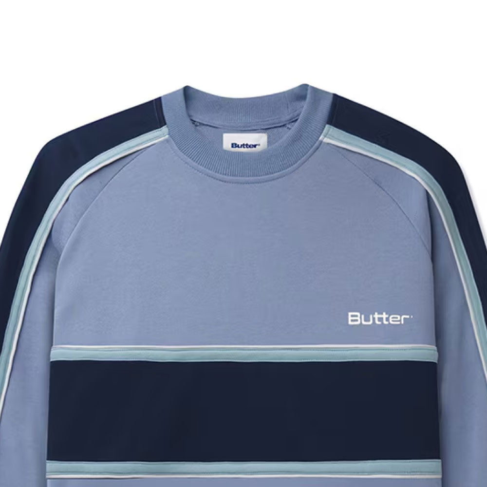 Division Crewneck Slate Navy ディヴィジョン クルーネック スウェット