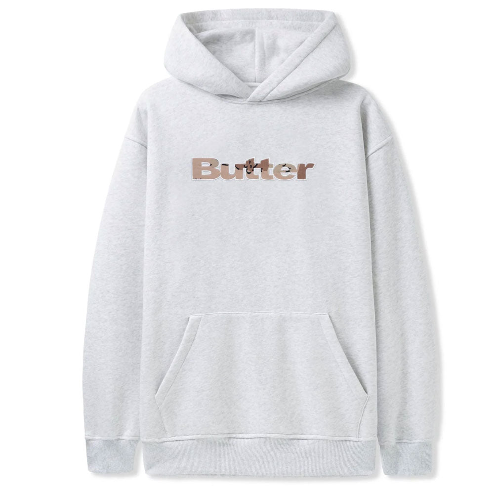 Logo Camo Applique Pullover Hood Ash GRY ロゴ カモ アップリケ プルオーバーフーディ アッシュ