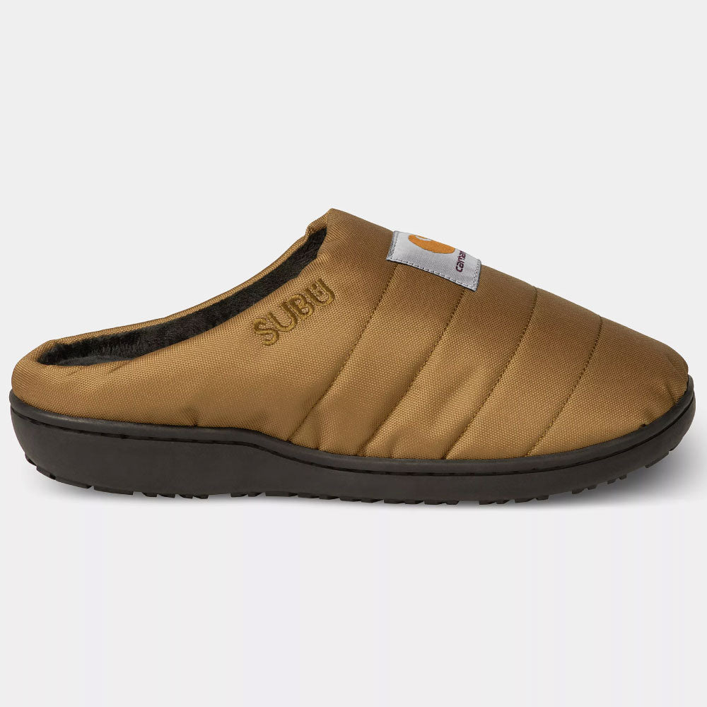 Subu For Carhartt Wip Cordura Slippers Hamilton Brown スリッパ コラボ リサイクルポリエステル キャリーバッグ付属