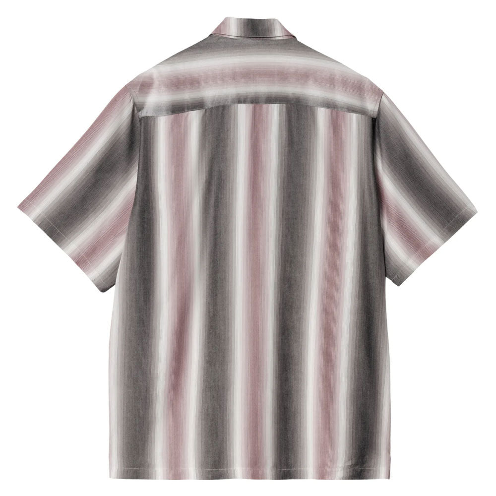 Dashner S/S Stripe Shirts Graphite 半袖 ストライプ シャツ