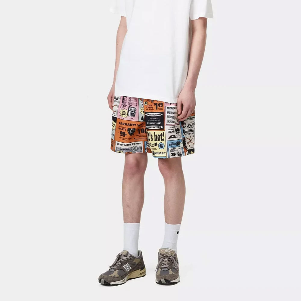 Slater Swim Trunks Catalogue Print Shorts 水陸両用 スイム ショーツ ハーフ パンツ