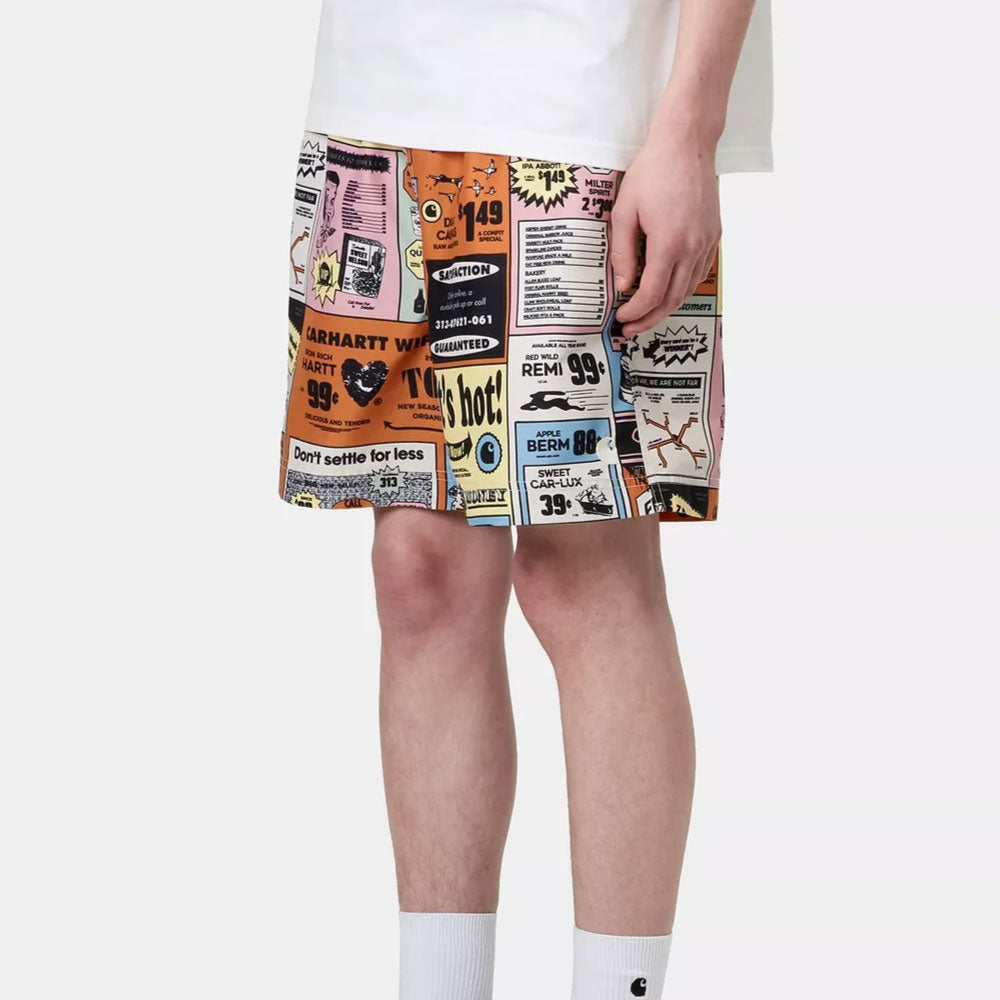 Slater Swim Trunks Catalogue Print Shorts 水陸両用 スイム ショーツ ハーフ パンツ