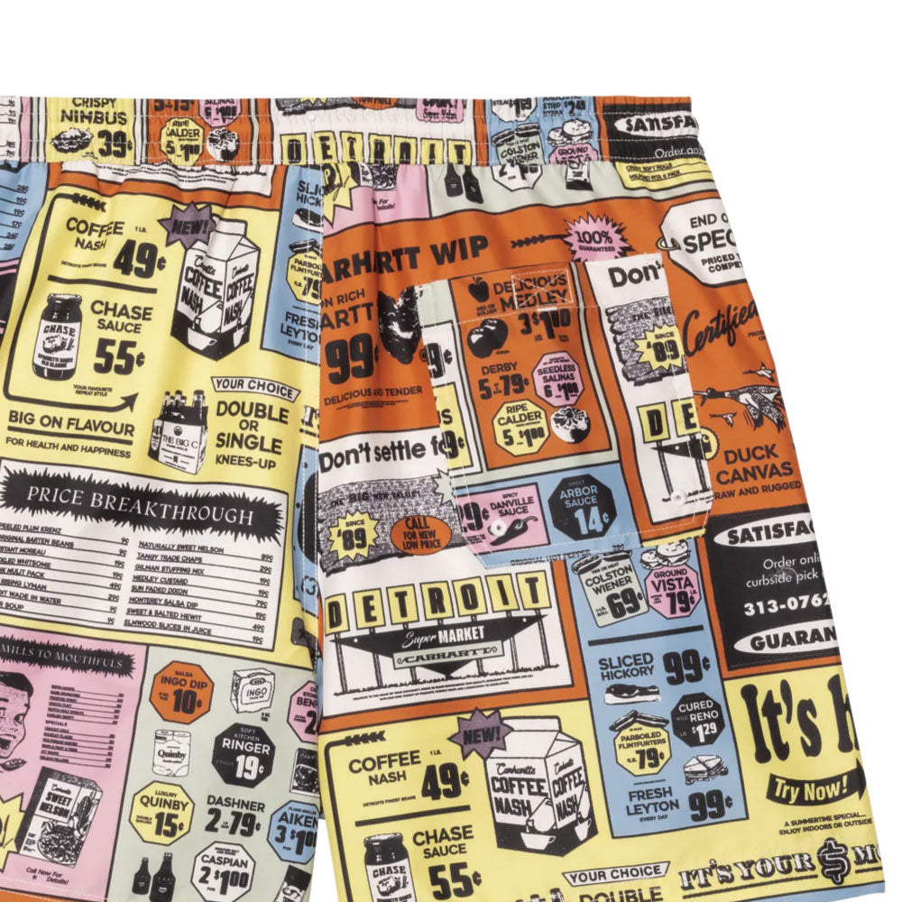 Slater Swim Trunks Catalogue Print Shorts 水陸両用 スイム ショーツ ハーフ パンツ