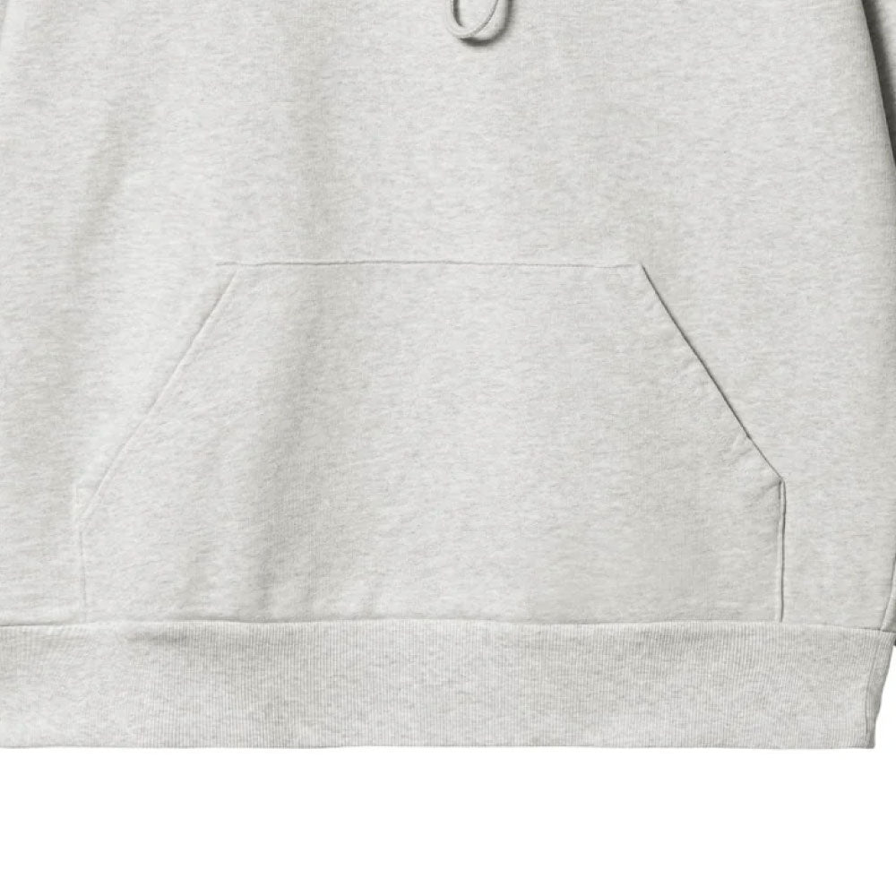 Hooded Logo Sweat Ash Heather フーデッド カーハート スウェット シャツ