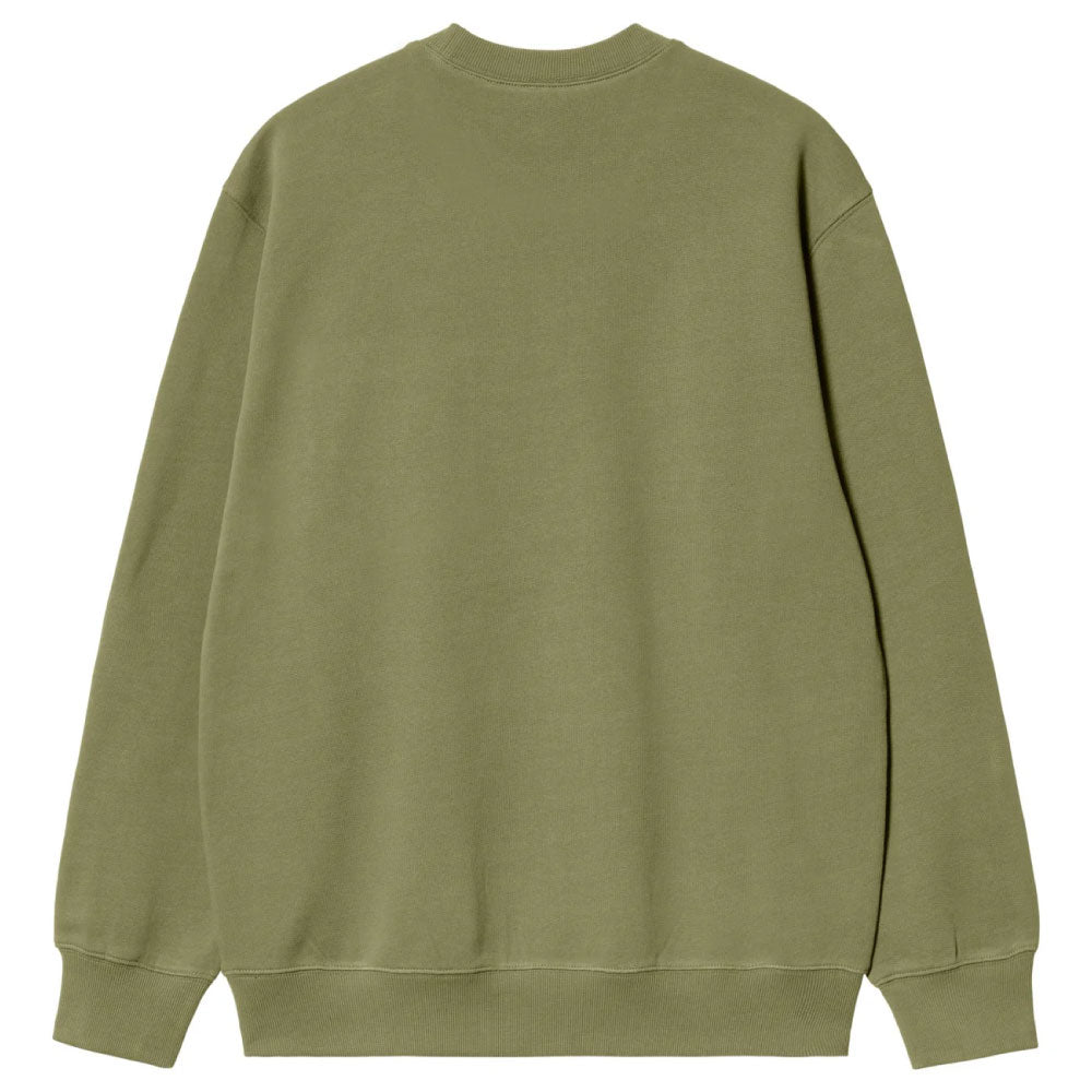 Logo Crewneck Sweat Capulet Green カーハート クルーネック スウェット シャツ