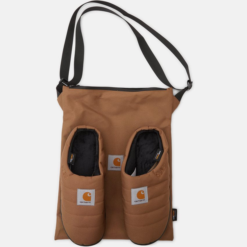 Subu For Carhartt Wip Cordura Slippers Hamilton Brown スリッパ コラボ リサイクルポリエステル キャリーバッグ付属