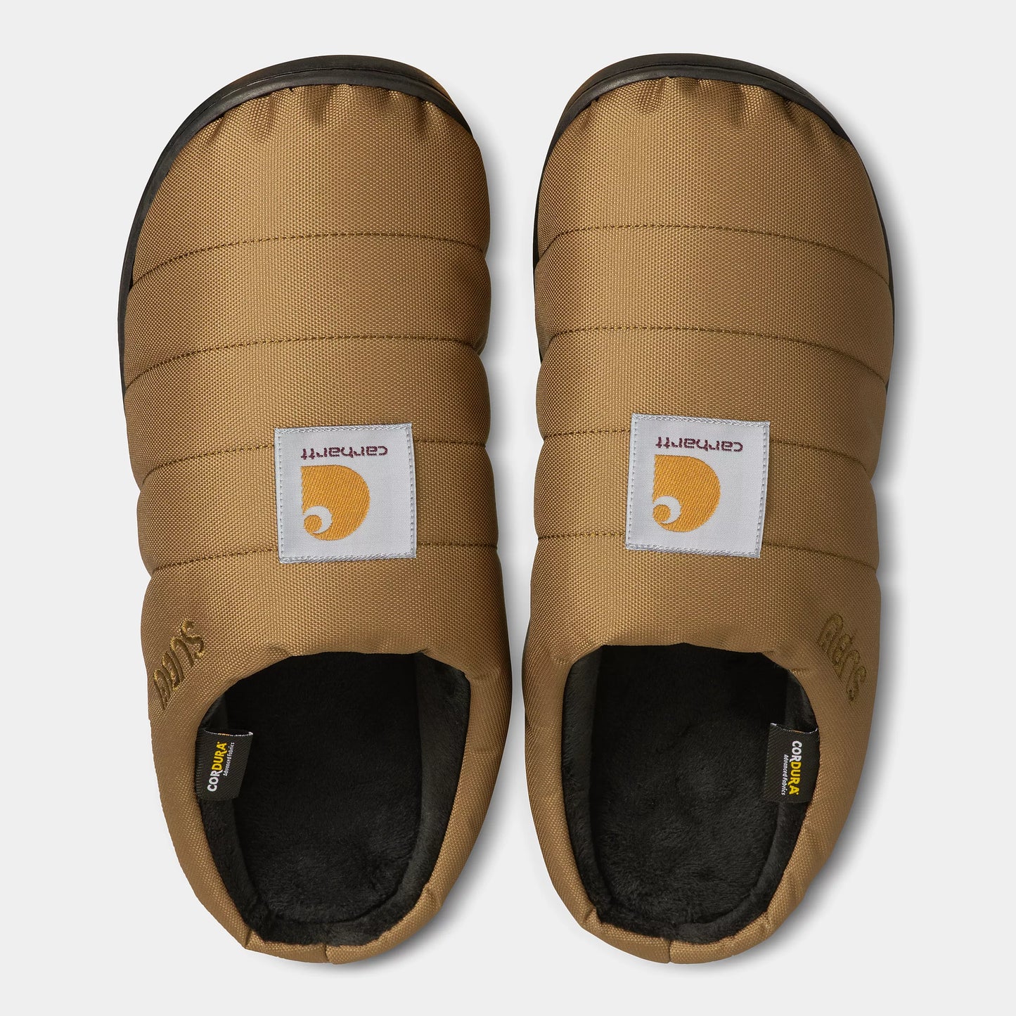 Subu For Carhartt Wip Cordura Slippers Hamilton Brown スリッパ コラボ リサイクルポリエステル キャリーバッグ付属