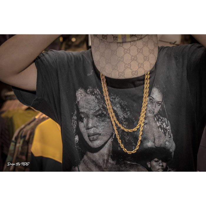 Rope Chain Gold Necklace ネックレス ゴールド 66cm 76cm jewelry ロープ チェーン