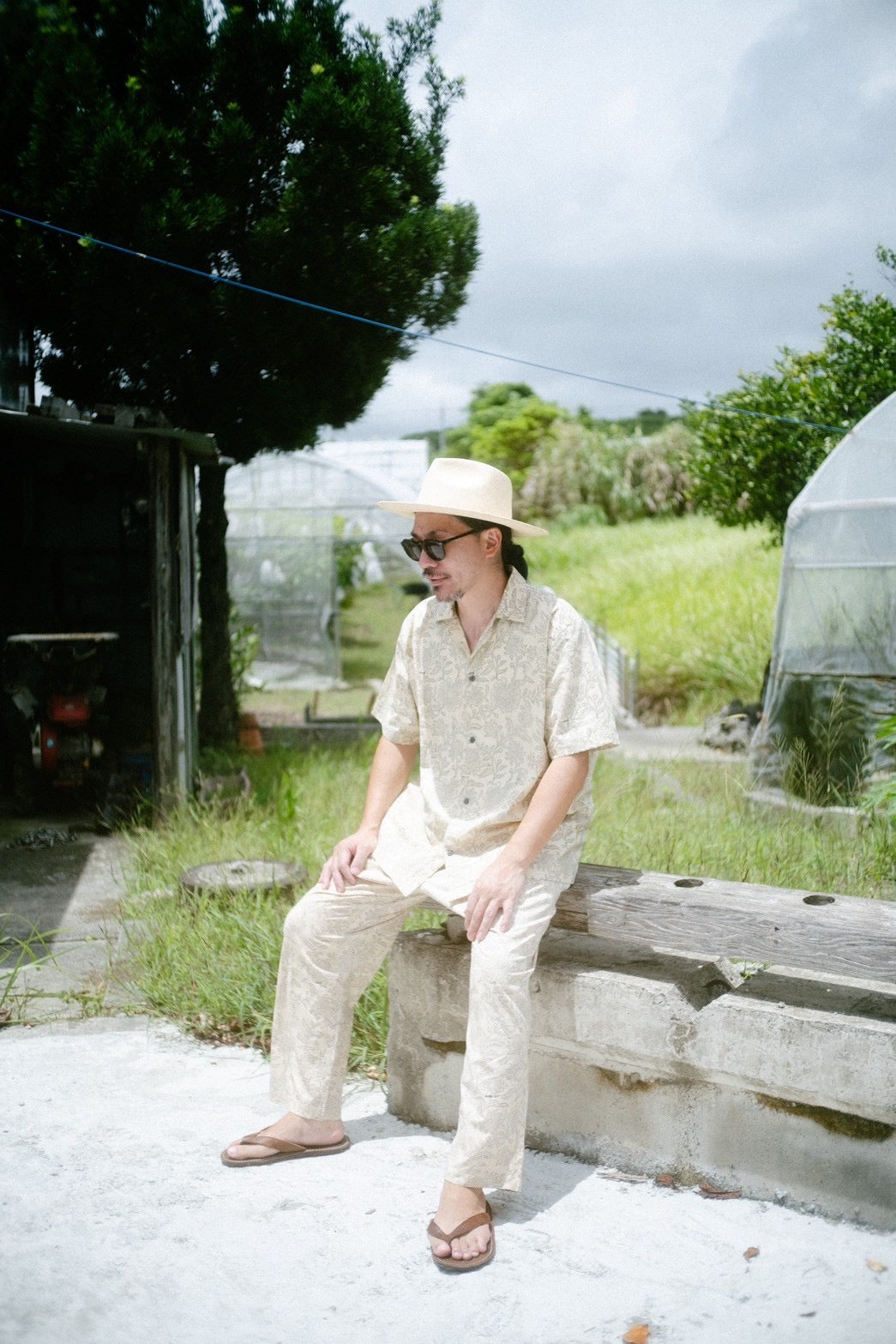 Block Allover S/S Shirts フラワー 半袖 シャツ