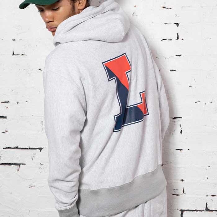 Athletic Pullover Hooded Sweatshirt プルオーバー フーディ パーカー by Lafayette ラファイエット