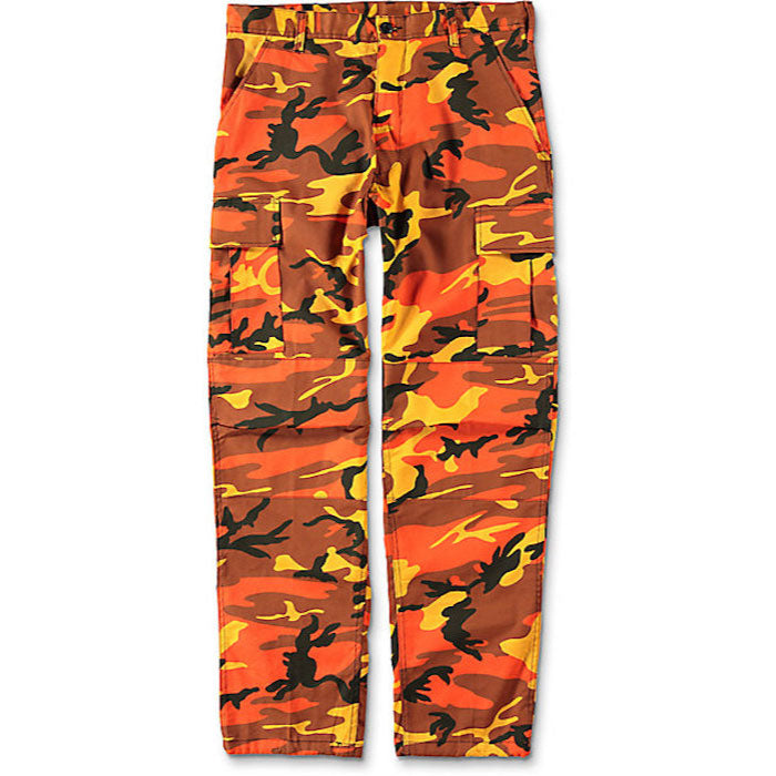 Camo BDU Cargo Pants カーゴパンツ Orange Camo
