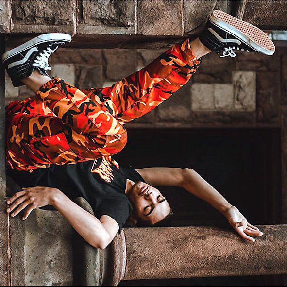 Camo BDU Cargo Pants カーゴパンツ Orange Camo