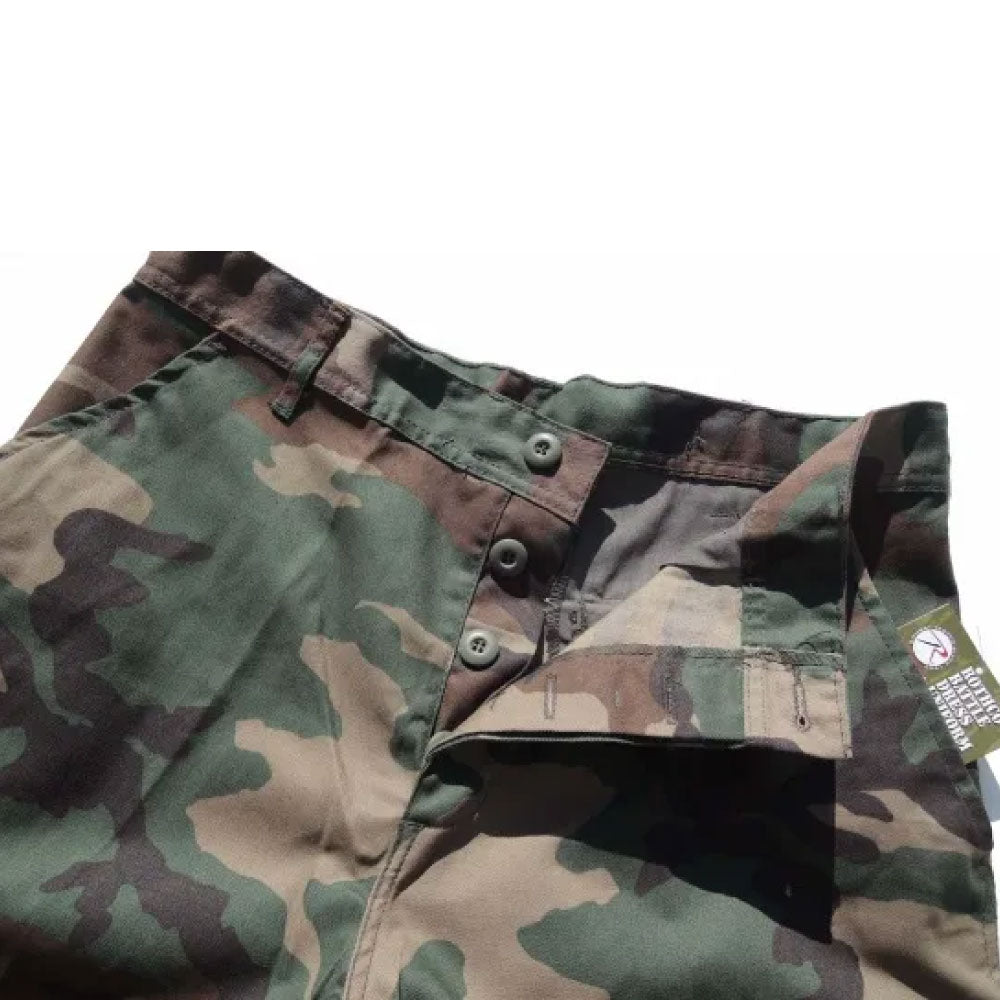 BDU Woodland Camo Cargo Pants ウッドランド カモ カーゴ パンツ
