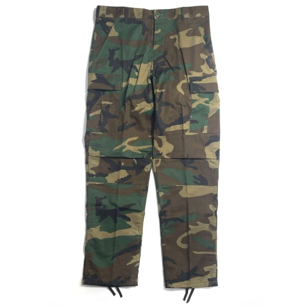 BDU Woodland Camo Cargo Pants ウッドランド カモ カーゴ パンツ