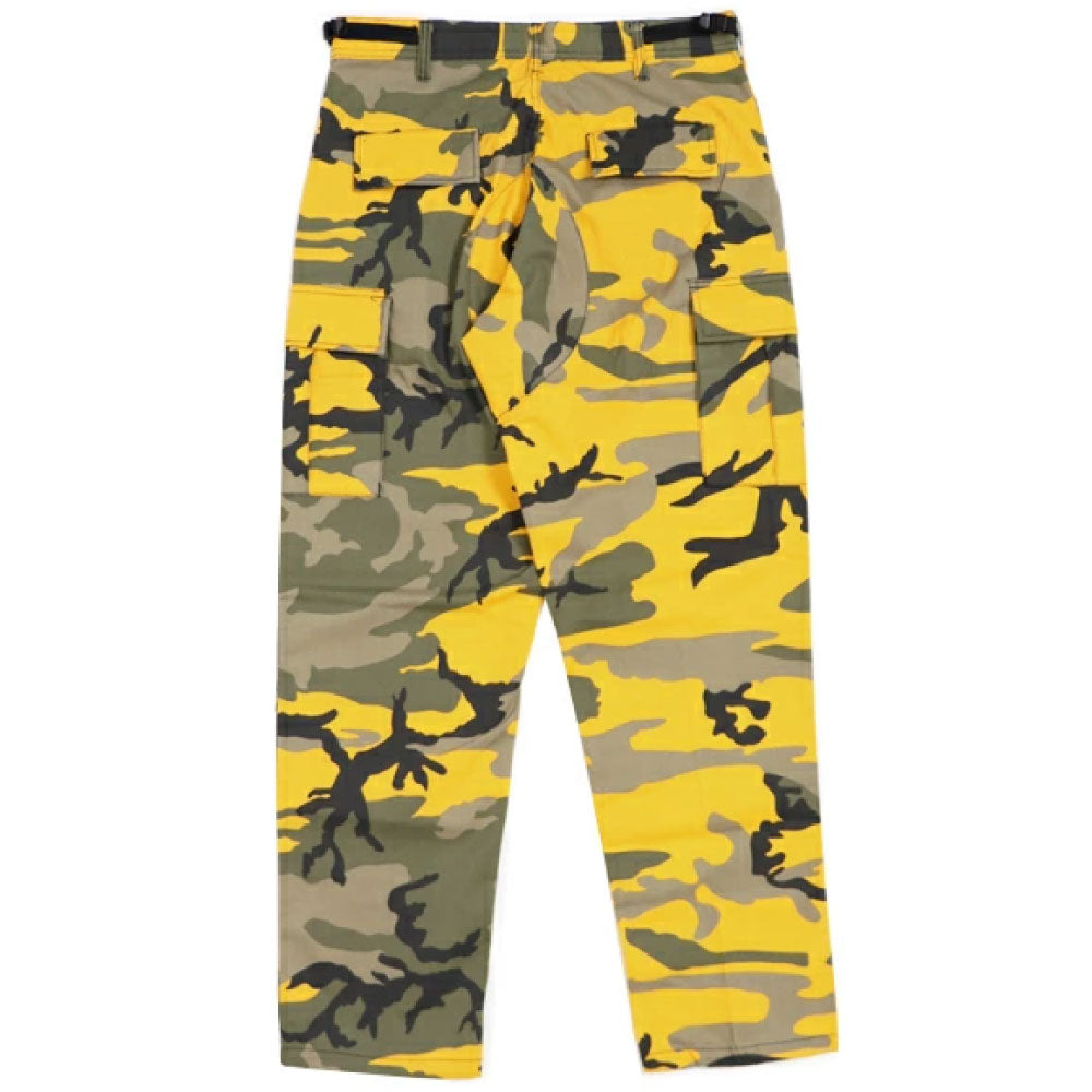 BDU Camo Cargo Pants カーゴ パンツ Yellow