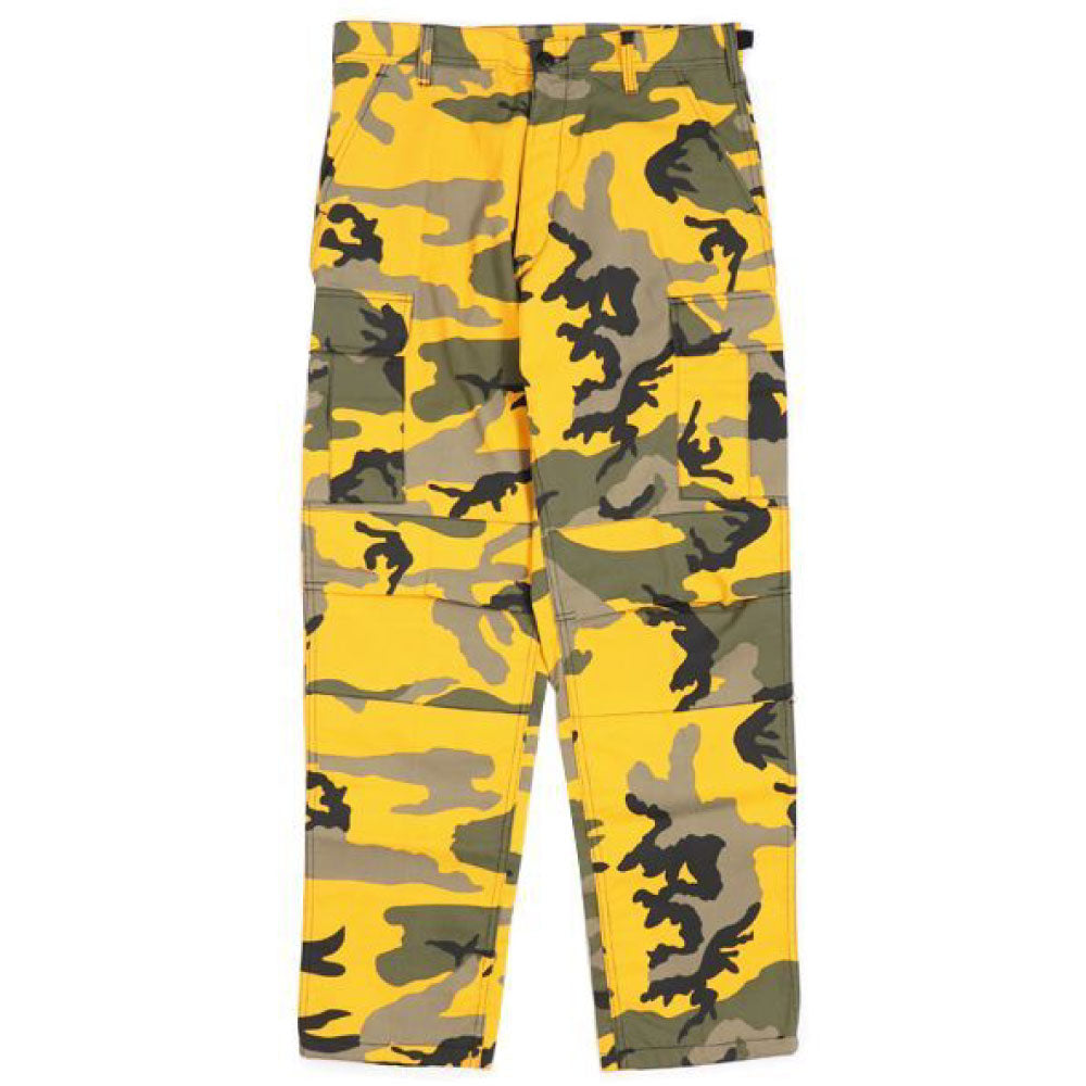 BDU Camo Cargo Pants カーゴ パンツ Yellow