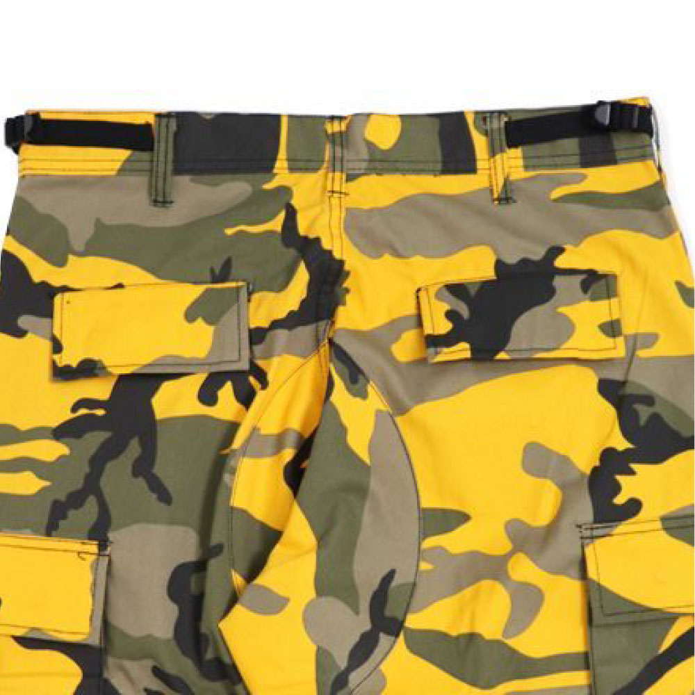 BDU Camo Cargo Pants カーゴ パンツ Yellow