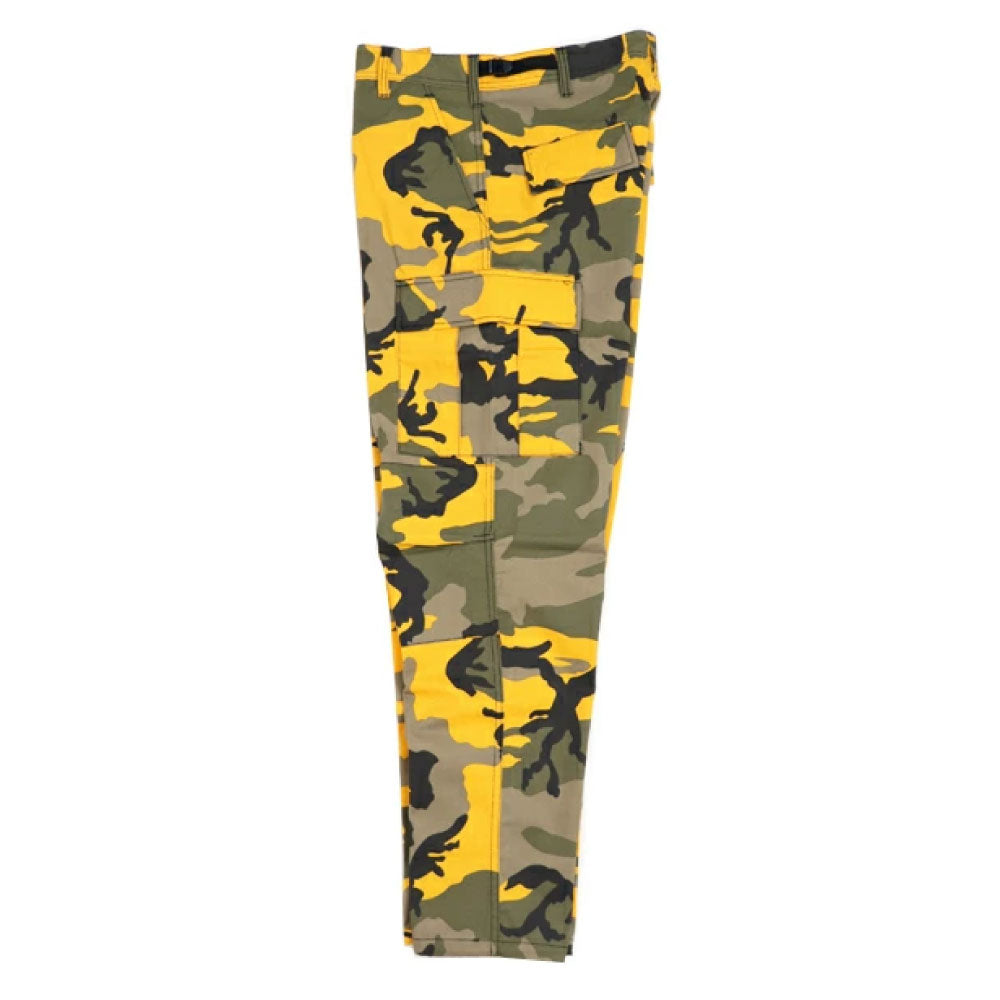 BDU Camo Cargo Pants カーゴ パンツ Yellow