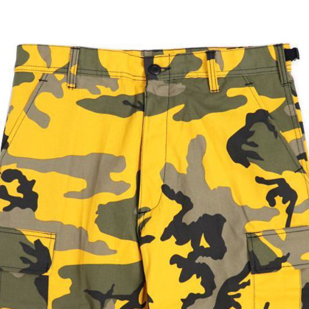BDU Camo Cargo Pants カーゴ パンツ Yellow