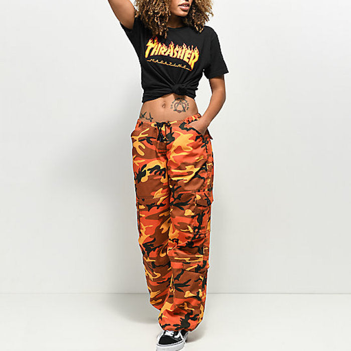 Camo BDU Cargo Pants カーゴパンツ Orange Camo