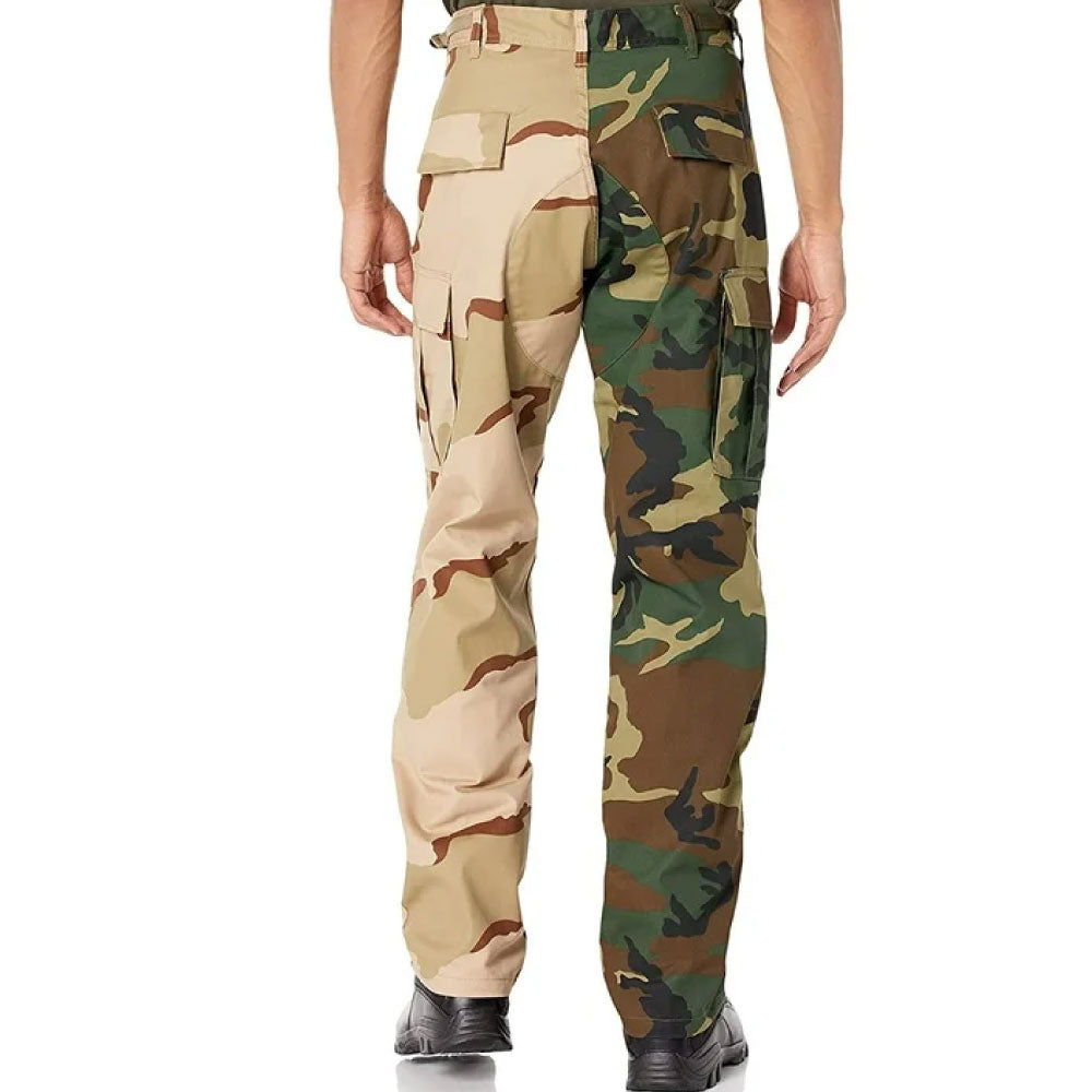 Two Tone Camo BDU Cargo Pants カーゴパンツ Woodland Desert 2Tone ツートーン